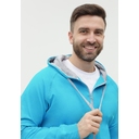 Толстовка мужская STAN с капюшоном на молнии футер без начёса 260, 61, Бирюзовый,  (32)  (48/M) для нанесения логотипа