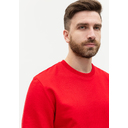 Свитшот унисекс STAN футер без начёса, 260, 63, Красный,  (14)  (46/S) для нанесения логотипа