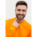Свитшот унисекс STAN футер без начёса, 260, 63, Оранжевый,  (28/1)  (46/S) для нанесения логотипа