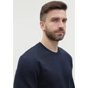 Свитшот унисекс STAN футер без начёса, 260, 63, Тёмно-синий,  (46)  (46/S) для нанесения логотипа