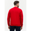 Толстовка унисекс STAN на молнии футер без начёса 245, 65N, Красный,  (14)  (52/XXL) для нанесения логотипа