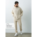 Брюки унисекс STAN футер без начёса, 350, 97, Молочный,  (11)  (44/XS) для нанесения логотипа