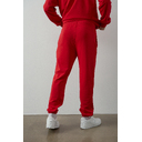 Брюки унисекс STAN футер без начёса, 350, 97, Красный,  (14)  (44/XS) для нанесения логотипа