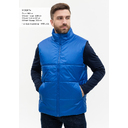 Жилет унисекс STAN утепленный таффета 210T,200, 84, Синий,  (16/1)  (60-62/5XL) для нанесения логотипа