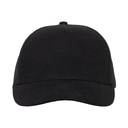 Бейсболка STAN 5 клиньев хлопок 280, 11, Чёрный,  (20)  (56-58/ONE SIZE) для нанесения логотипа
