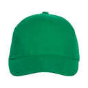 Бейсболка STAN 5 клиньев хлопок 280, 11, Зелёный,  (30)  (56-58/ONE SIZE) для нанесения логотипа