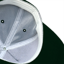 Бейсболка STAN 5 клиньев хлопок, 150, 13, Тёмно-зелёный,  (130)  (56-58/ONE SIZE) для нанесения логотипа