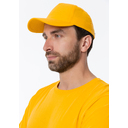 Бейсболка STAN 5 клиньев хлопок 150, 10L, Жёлтый,  (12/1)  (56-58/ONE SIZE) для нанесения логотипа