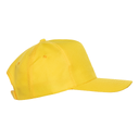 Бейсболка STAN 5 клиньев полиэстер 150, 10P, Жёлтый,  (12/1)  (56-58/ONE SIZE) для нанесения логотипа