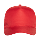 Бейсболка STAN 5 клиньев полиэстер 150, 10P, Красный,  (14)  (56-58/ONE SIZE) для нанесения логотипа