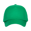 Бейсболка детская STAN 5 клиньев хлопок 150, 10JU, Зелёный,  (30)  (52-54/ONE SIZE) для нанесения логотипа
