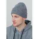 Шапка STAN акрил 115, Тёмный меланж,  (60/1)  (56-58/ONE SIZE) для нанесения логотипа