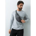 Сумка поясная 122, Графит,  (101)  (ONE SIZE) для нанесения логотипа