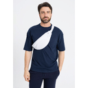 Сумка поясная 122, Белый,  (10/1)  (ONE SIZE) для нанесения логотипа