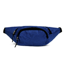 Сумка поясная STAN таффета 168D, 125, Синий меланж,  (116)  (ONE SIZE) для нанесения логотипа