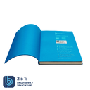 Ежедневник Bplanner.01 (голубой) для нанесения логотипа