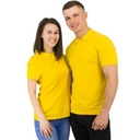 Рубашка поло Rock, мужская (желтая, 2XL) для нанесения логотипа