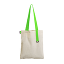 Шоппер Superbag (неокрашенный с салатовым) для нанесения логотипа