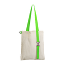 Шоппер Superbag (неокрашенный с салатовым) для нанесения логотипа