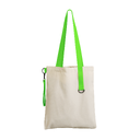 Шоппер Superbag с ремувкой 4sb (неокрашенный с салатовым) для нанесения логотипа