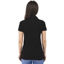 Рубашка поло Rock Lady, женская (черная, 2XL) для нанесения логотипа