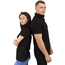 Рубашка поло Rock Lady, женская (черная, 2XL) для нанесения логотипа