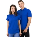 Рубашка поло Rock Lady, женская (синяя, 2XL) для нанесения логотипа