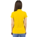 Рубашка поло Rock Lady, женская (желтая, 2XL) для нанесения логотипа