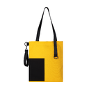 Шоппер Superbag Color (жёлтый с чёрным) для нанесения логотипа