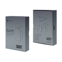 Внешний аккумулятор Bplanner Power 1 ST, софт-тач, 5000 mAh (Синий) для нанесения логотипа