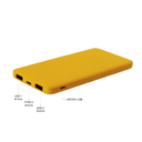Внешний аккумулятор Bplanner Power 1 ST, софт-тач, 5000 mAh (Желтый) для нанесения логотипа