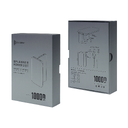 Внешний аккумулятор Bplanner Power 2 ST, софт-тач, 10000 mAh (Белый) для нанесения логотипа