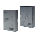 Внешний аккумулятор Bplanner Power 3 ST, софт-тач, 10000 mAh (Красный) для нанесения логотипа