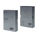 Внешний аккумулятор с подсветкой Bplanner Power 4 ST, 8000 mAh (Белый) для нанесения логотипа