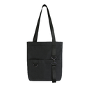 Шоппер Superbag ZIP, с двумя карманами и молнией (черный) для нанесения логотипа