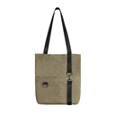 Шоппер Superbag ZIP, с двумя карманами и молнией (песочный) для нанесения логотипа