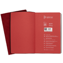 Бизнес-блокнот Bplanner.05 (красный) для нанесения логотипа