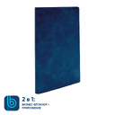 Бизнес-блокнот Bplanner.05 (темно-синий) для нанесения логотипа