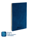 Бизнес-блокнот Bplanner.05 (темно-синий) для нанесения логотипа
