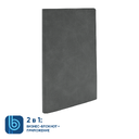 Бизнес-блокнот Bplanner.05 (серый) для нанесения логотипа
