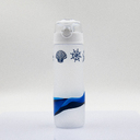 Бутылка для воды AqualityBottle, 680мл (белый) для нанесения логотипа