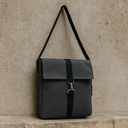 Шоппер Superbag Companion, с тремя отделениями, боковым креплением (карабин) и карманом (серый с черным) для нанесения логотипа