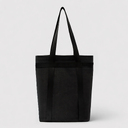 Шоппер/рюкзак Superbag Transformer, с молнией и двумя отделениями (черный) для нанесения логотипа