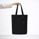 Шоппер/рюкзак Superbag Transformer, с молнией и двумя отделениями (черный) для нанесения логотипа