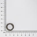 Карабин-кольцо Ring для обвеса, d=2см (чёрный никель) для нанесения логотипа