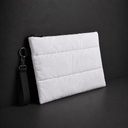 Чехол для ноутбука Superbag Bubble, стёганый, на молнии (белый) для нанесения логотипа