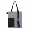 Набор Superbag Color kit: шоппер с обвесом (серый с чёрным) для нанесения логотипа