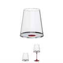 Хрустальный бокал для красного вина на магните Trebonn SplitGlass, 2 шт, 450 мл для нанесения логотипа