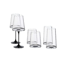 Хрустальный бокал для игристого вина на магните Trebonn SplitGlass, 2 шт, 320 мл для нанесения логотипа