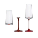Хрустальный бокал для игристого вина на магните Trebonn SplitGlass, 2 шт, 320 мл для нанесения логотипа